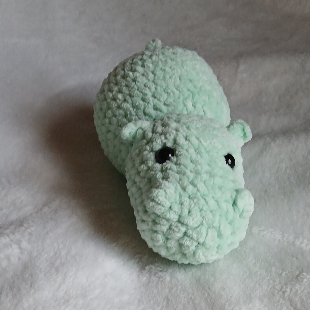 Hippo Amigurumi Plush